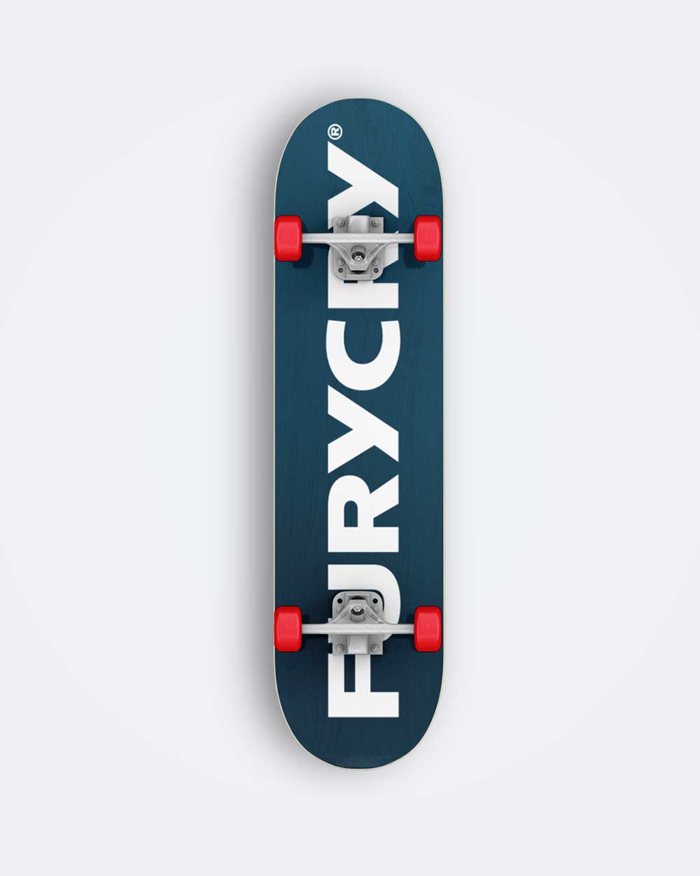 Skateboard FURYCRY Blau