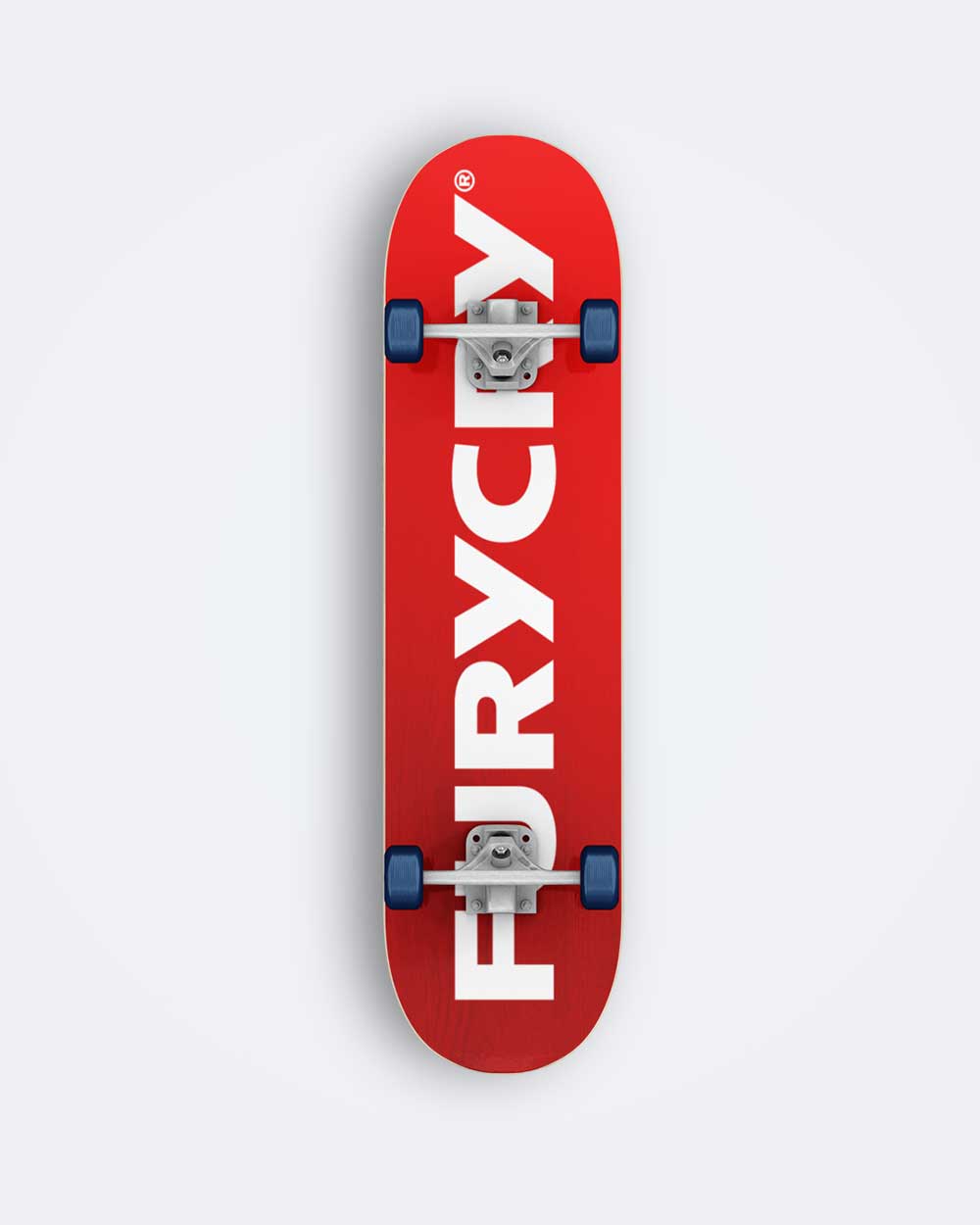 Skateboard FURYCRY Rot