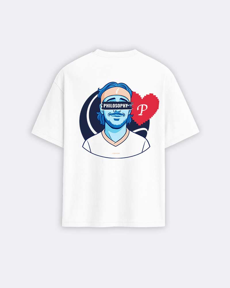 T-Shirt-Philosophie des schuldigen Spielers 