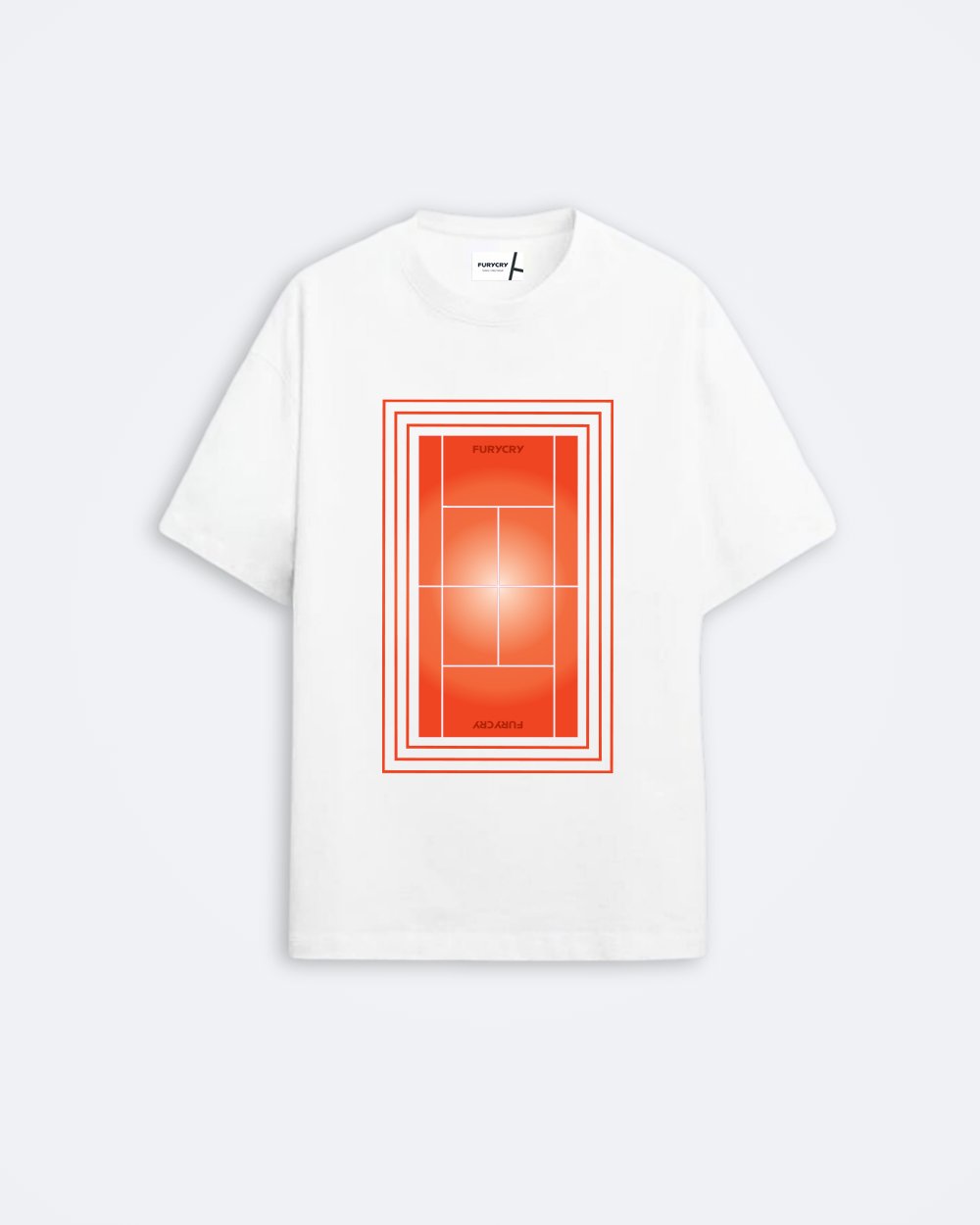 Court Life Neon T - Shirt - FURYCRY® | Tennis Streetwear