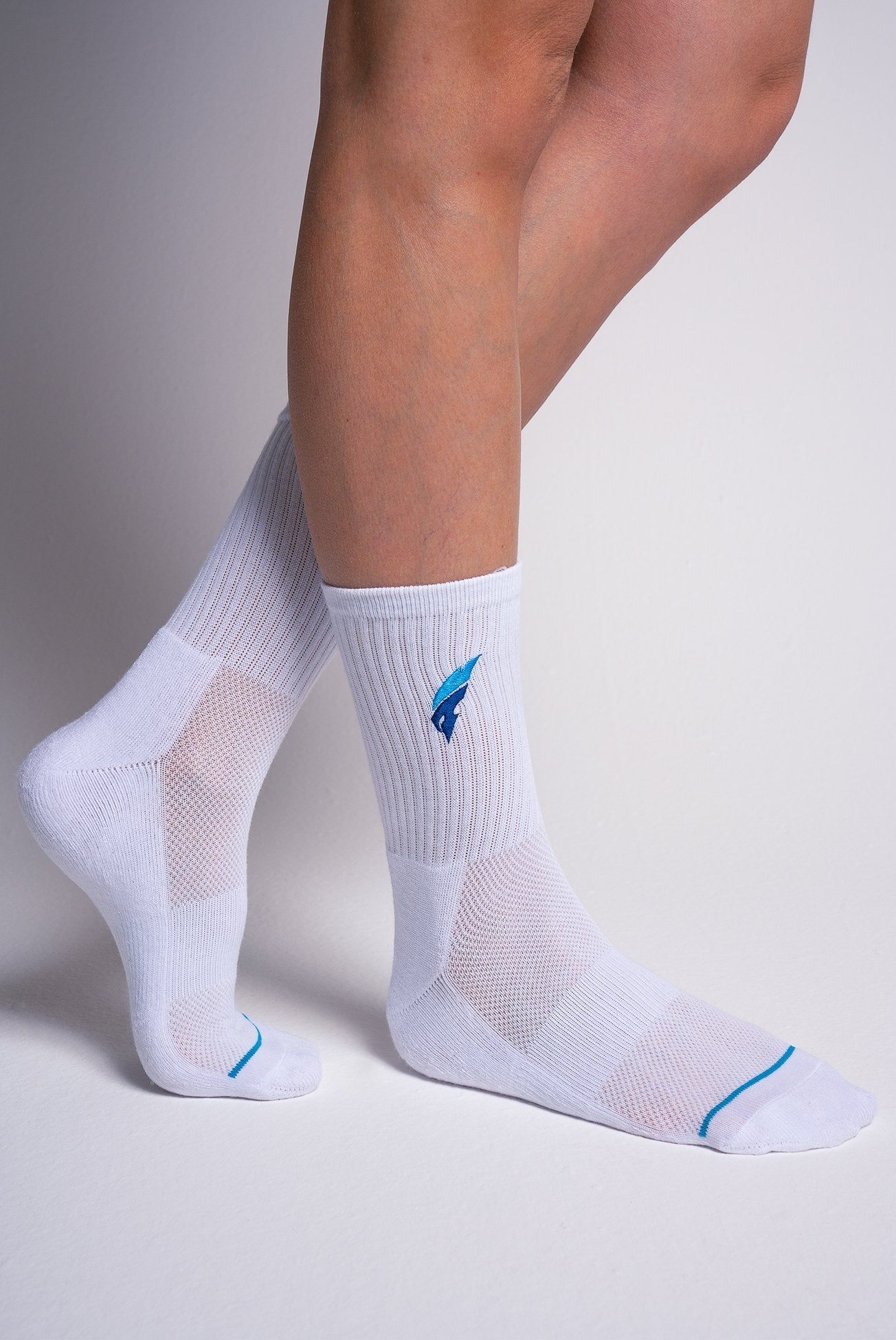 Tennissocken Ultraleicht 3er-Pack Weiß